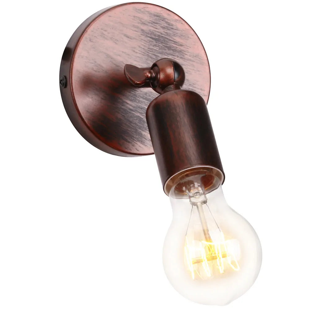 IndustrialBronze - Verstelbare Retro Wandlamp voor Sfeervolle Verlichting