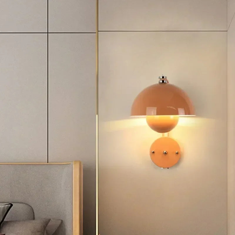 NordicGlow - Minimalistische Multikleur LED Wandlamp voor Slaapkamer en Woonkamer