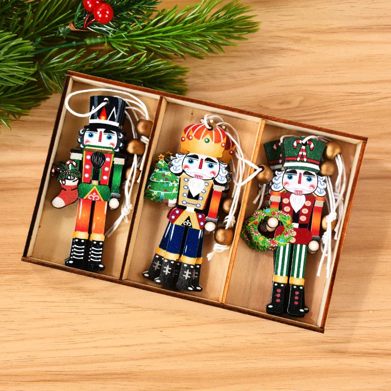 JoyOrnaments – Vrolijke Houten Kerstpendels