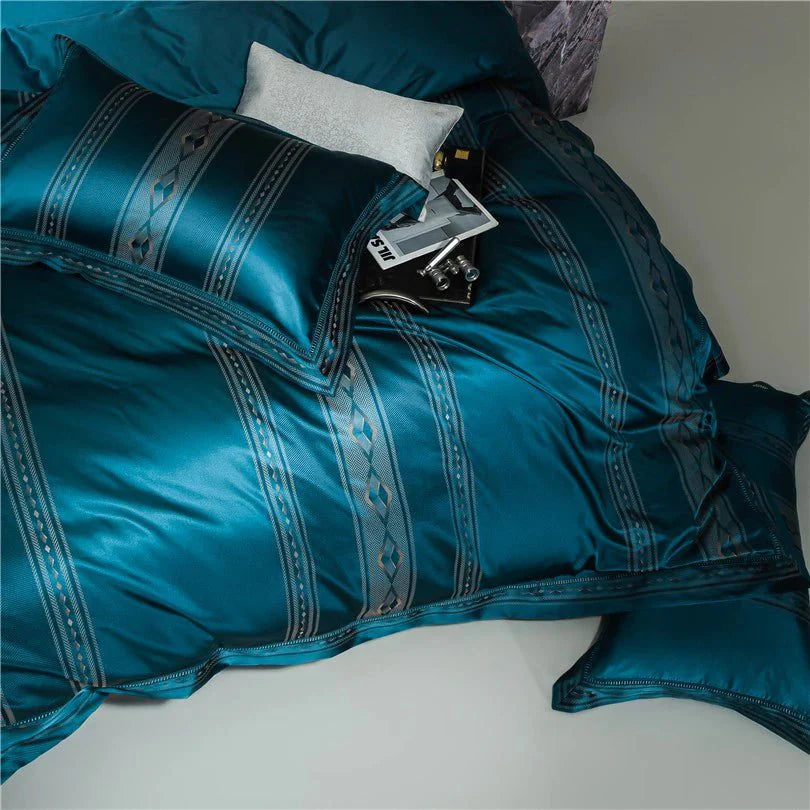 Midnight Dusk Duvet Cover Set - Egyptisch Katoen