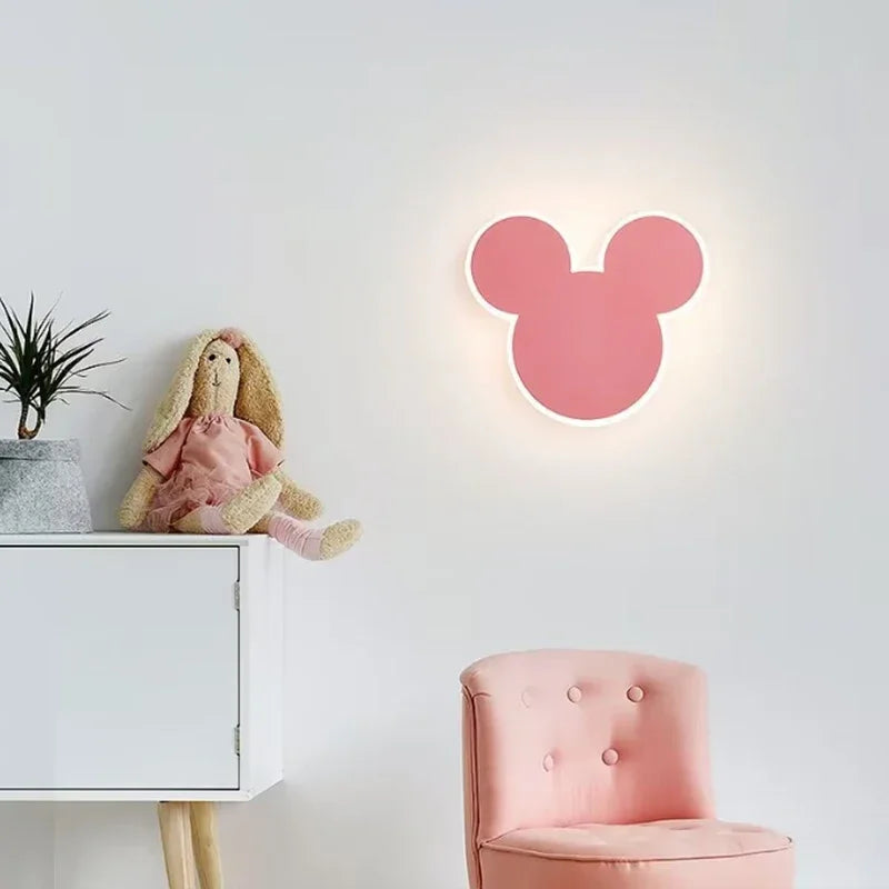 PinkRabbit - Kinderkamer Wandlamp LED Decoratieve Verlichting