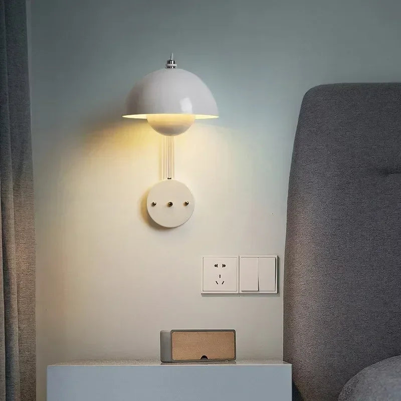 NordicGlow - Minimalistische Multikleur LED Wandlamp voor Slaapkamer en Woonkamer