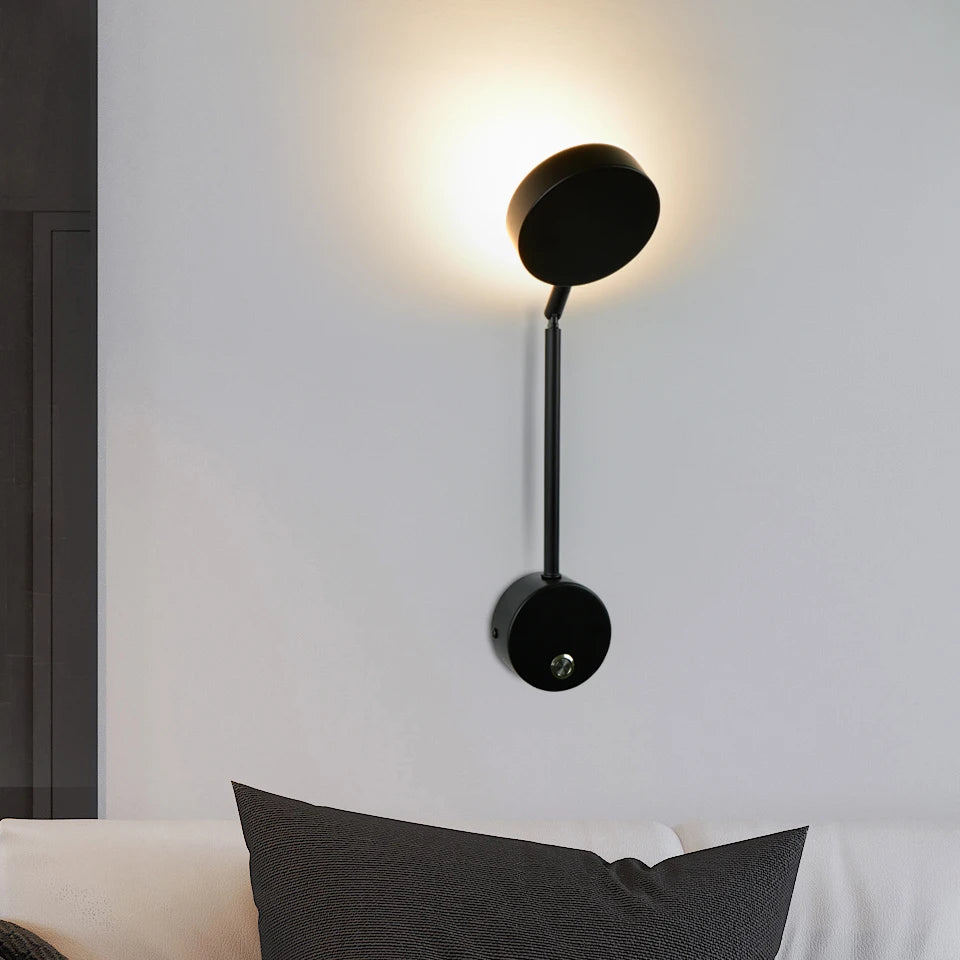 NordicGlow - Rotatable LED Wandlamp voor Woonkamer en Slaapkamer