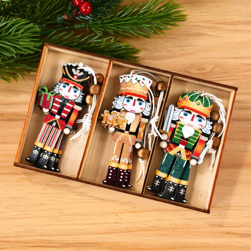 JoyOrnaments – Vrolijke Houten Kerstpendels