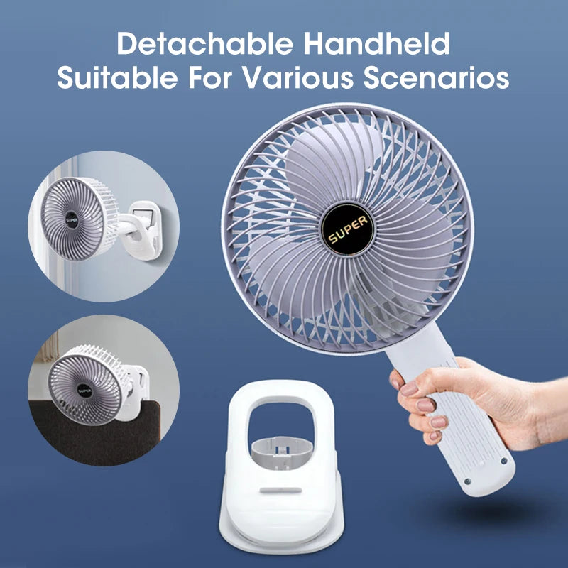 BreezeFlex 4-in-1 Draagbare Ventilator