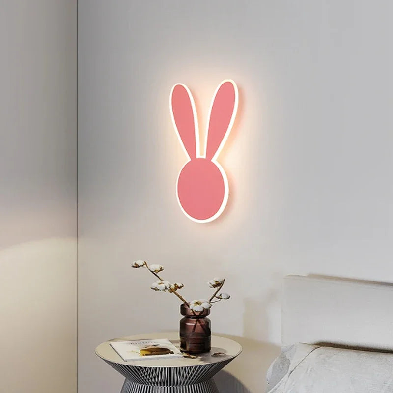 PinkRabbit - Kinderkamer Wandlamp LED Decoratieve Verlichting