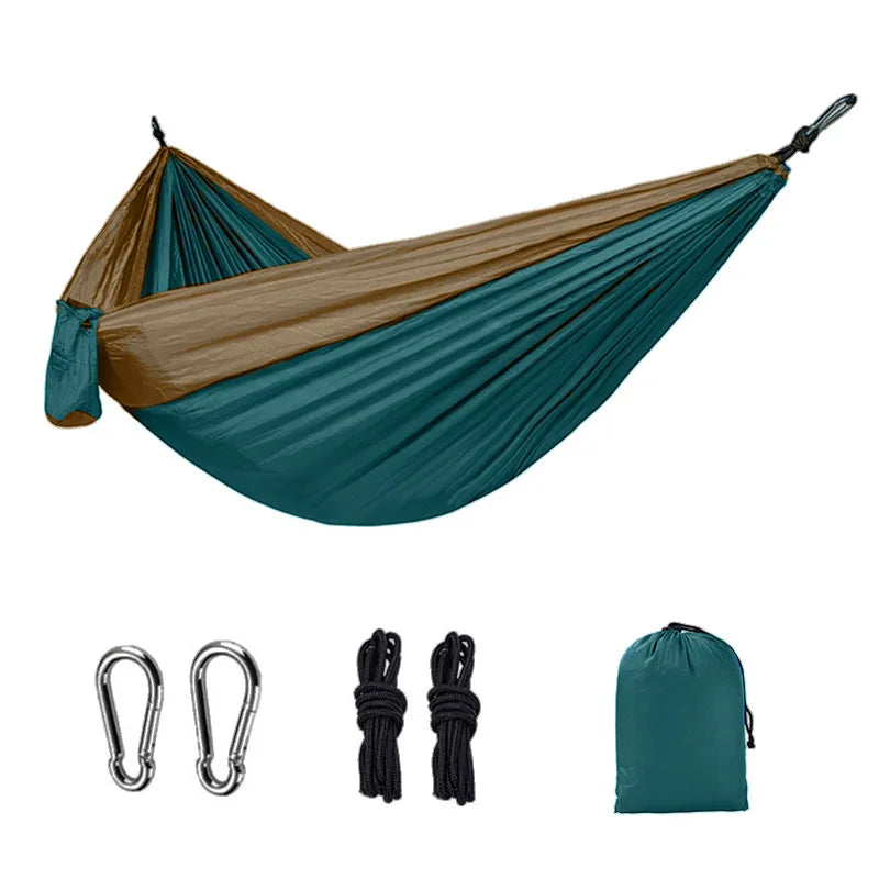 Single Person Draagbare Outdoor Camping Hangmat van Nylon