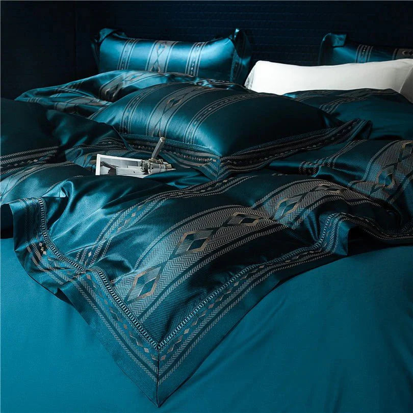 Midnight Dusk Duvet Cover Set - Egyptisch Katoen