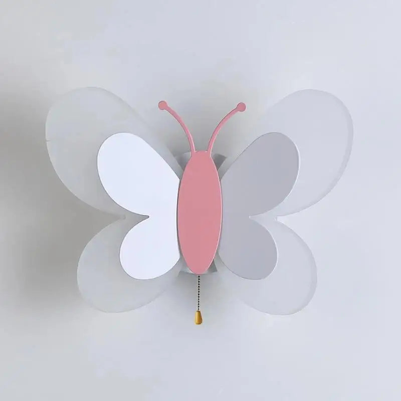 ButterflyGlow - Acryl Vlinder LED Wandlamp voor Kinderkamer en Slaapkamer Decor