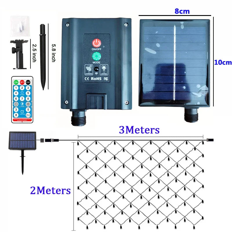 SolarShine - Zonne-Energie Netverlichting voor Buiten