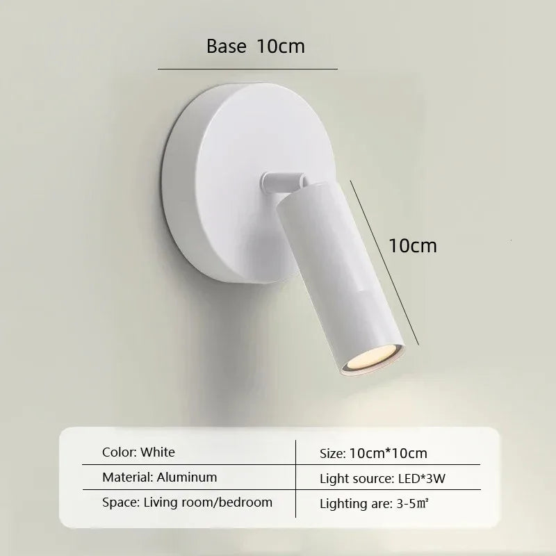 FlexiLicht - LED Wandlamp Leeslamp Voor Slaapkamer, Hotel & Nachtgebruik