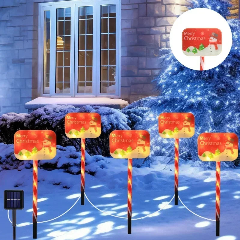 WinterGlow - Waterdichte Tuinlampen voor Kerst