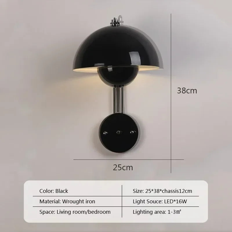 NordicGlow - Minimalistische Multikleur LED Wandlamp voor Slaapkamer en Woonkamer