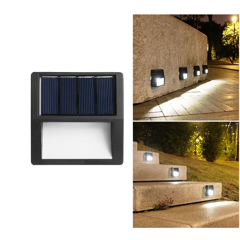 LED-Solar - Terras Stapverlichting voor Buiten, Ronde, Vierkante, Waterdichte