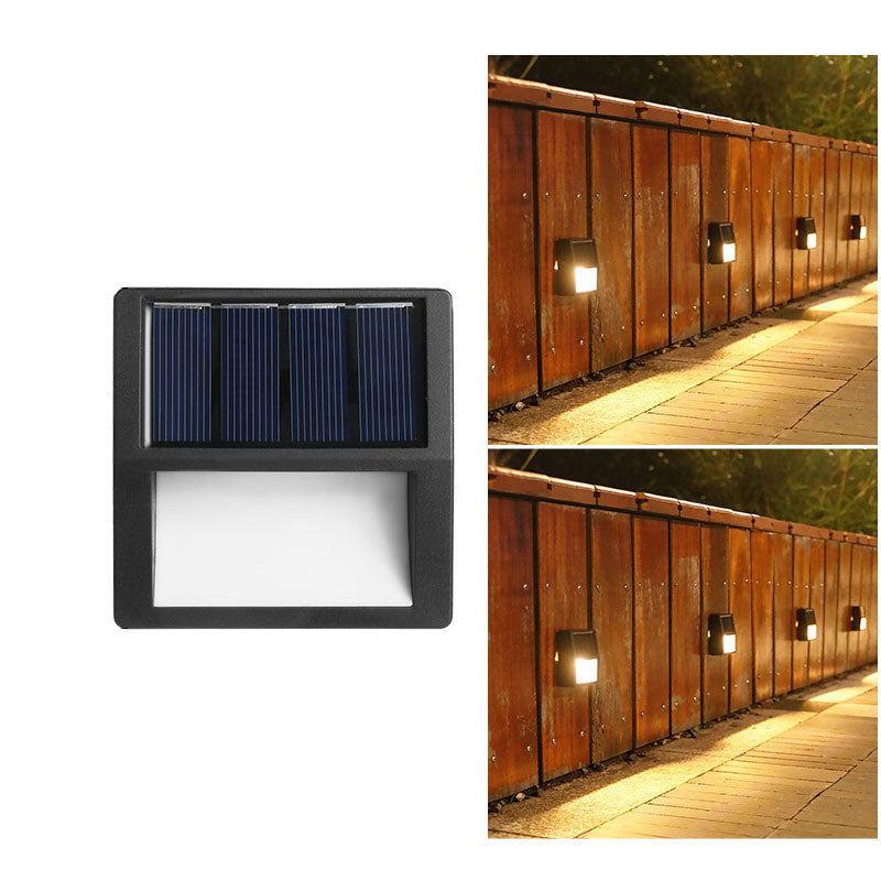 LED-Solar - Terras Stapverlichting voor Buiten, Ronde, Vierkante, Waterdichte