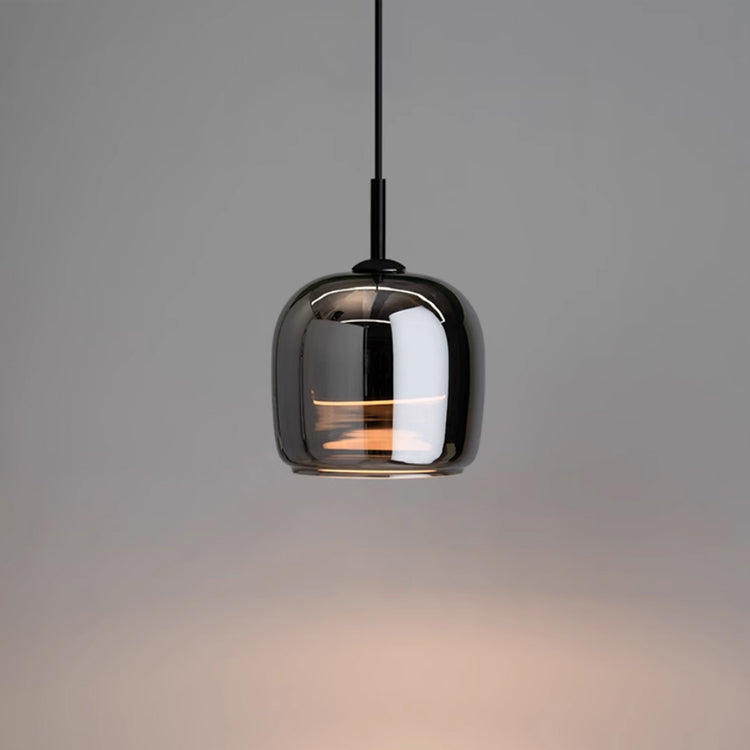 NobleShine - Scandinavische zwarte glazen hanglamp