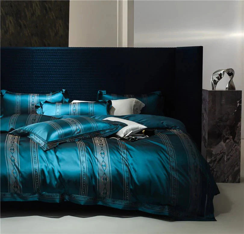 Midnight Dusk Duvet Cover Set - Egyptisch Katoen