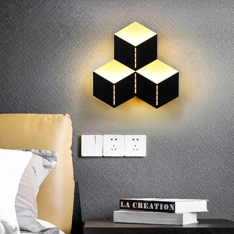 CreatiefLicht - Moderne Bedlamp met Uniek Ontwerp