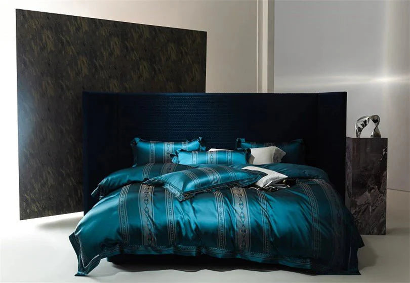 Midnight Dusk Duvet Cover Set - Egyptisch Katoen