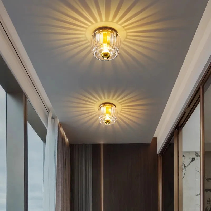 BauhausLicht - Glazen Wandlamp Met E14 Fitting Voor Woonkamer en Hal