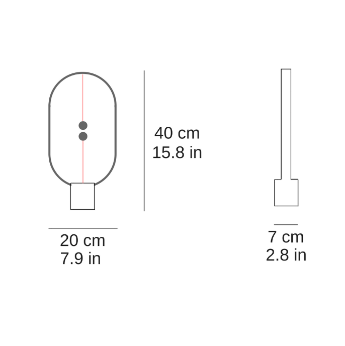 Magnet Light - Magnetische Tafellamp