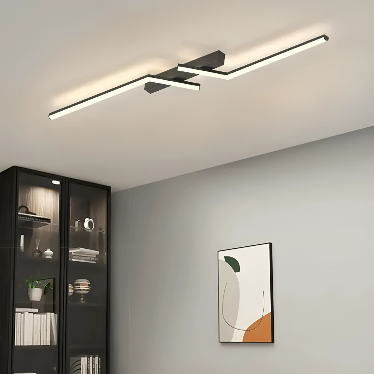 LumiSmart LED Ceiling Light with Remote Control - Dimmable and Color Adjustment