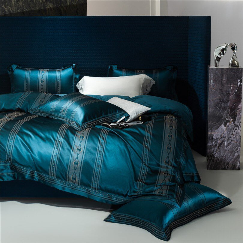 Midnight Dusk Duvet Cover Set - Egyptisch Katoen