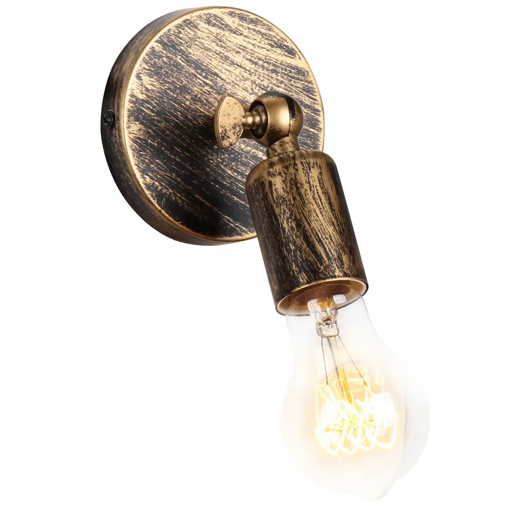 IndustrialBronze - Verstelbare Retro Wandlamp voor Sfeervolle Verlichting