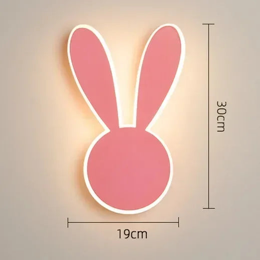 PinkRabbit - Kinderkamer Wandlamp LED Decoratieve Verlichting