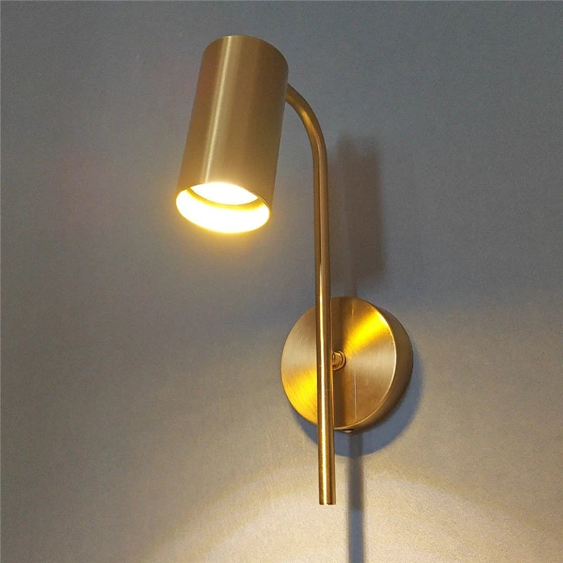 NordicLuxe - Gouden Wandlampen Modern Slaapkamer Leeslamp