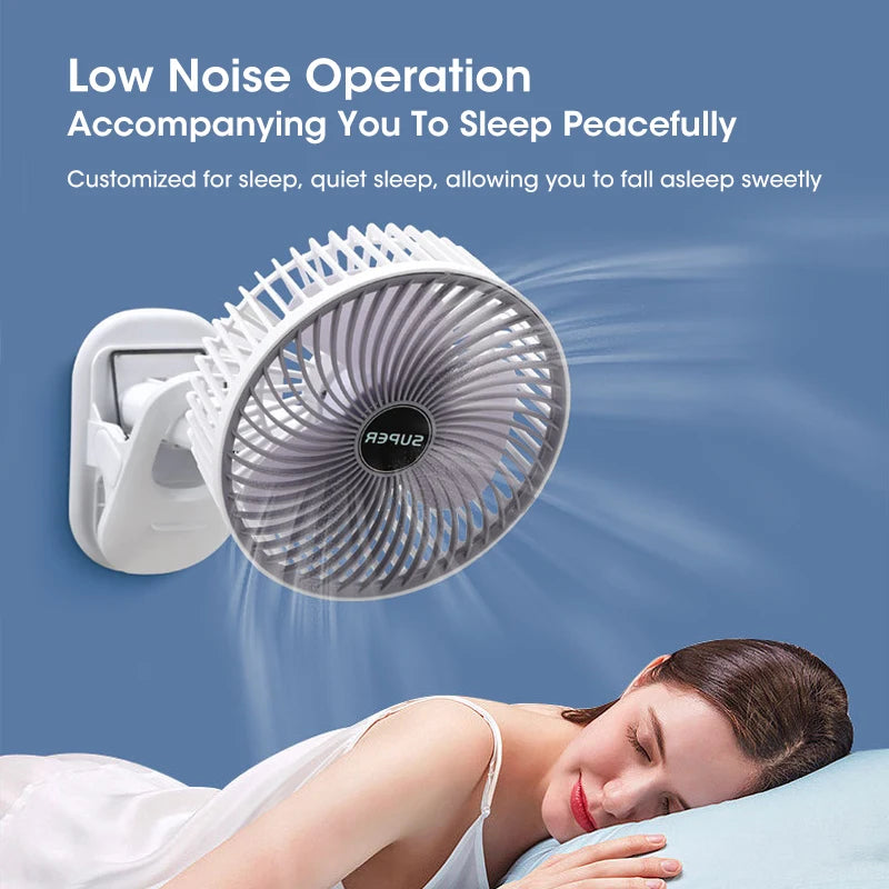 BreezeFlex 4-in-1 Draagbare Ventilator