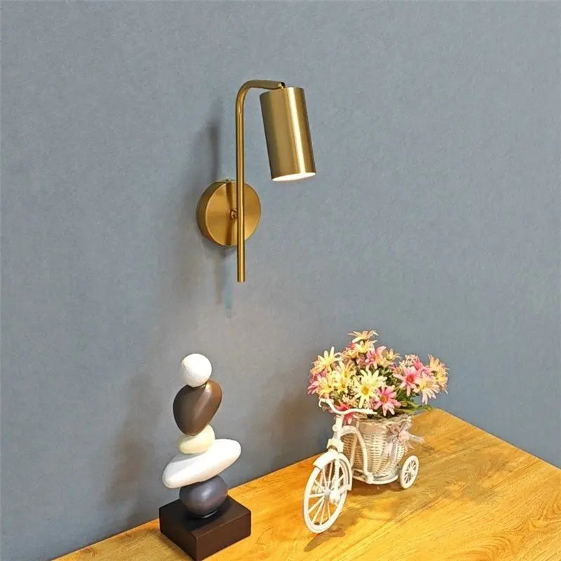 NordicLuxe - Gouden Wandlampen Modern Slaapkamer Leeslamp