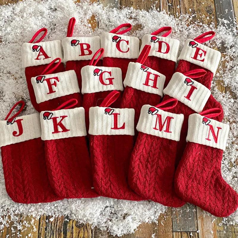 FestSocks – Kerstdecoraties Gebreide Sokken