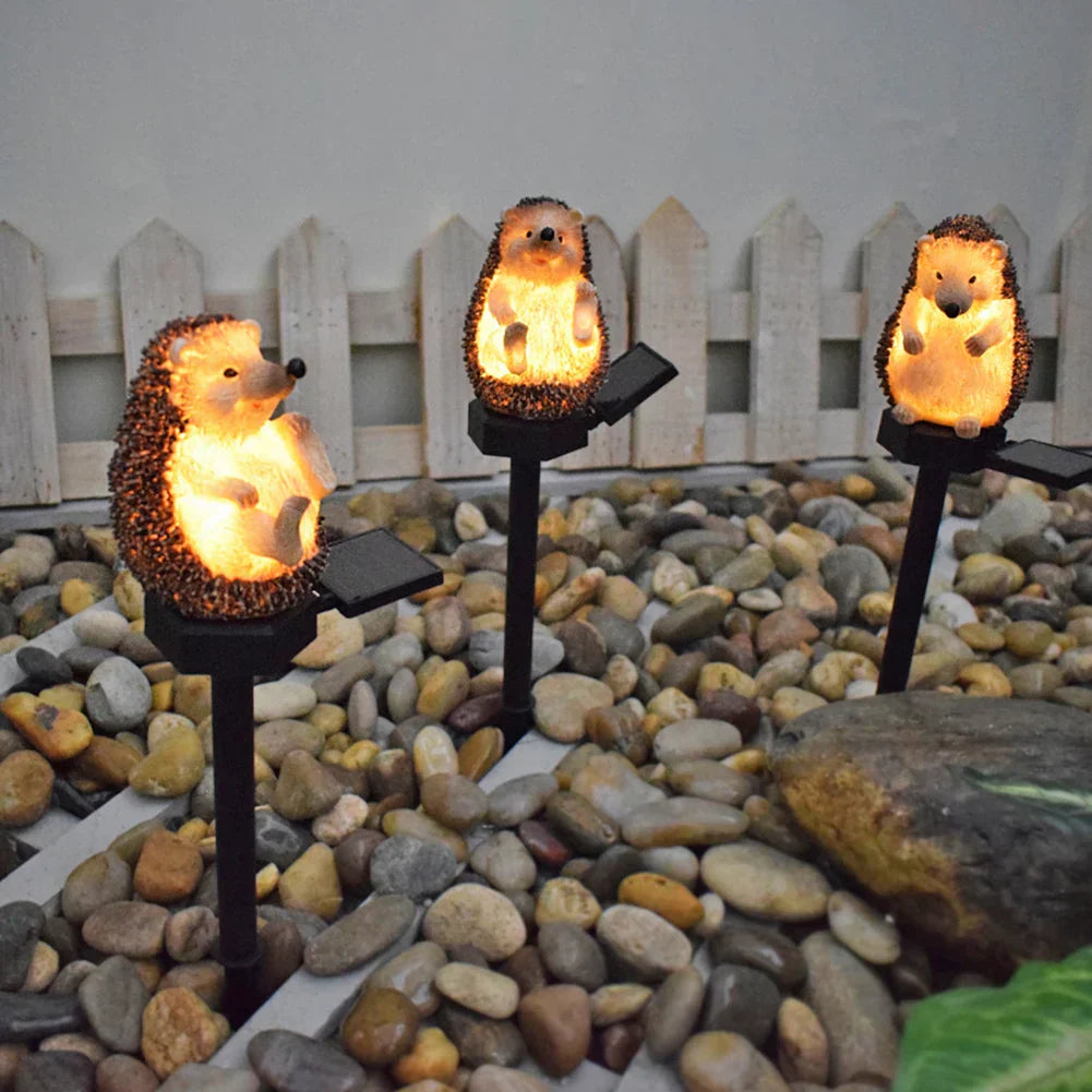 GlowHedgehog – Solar Egel Tuinlamp – Schattige LED Decoratie voor Buiten