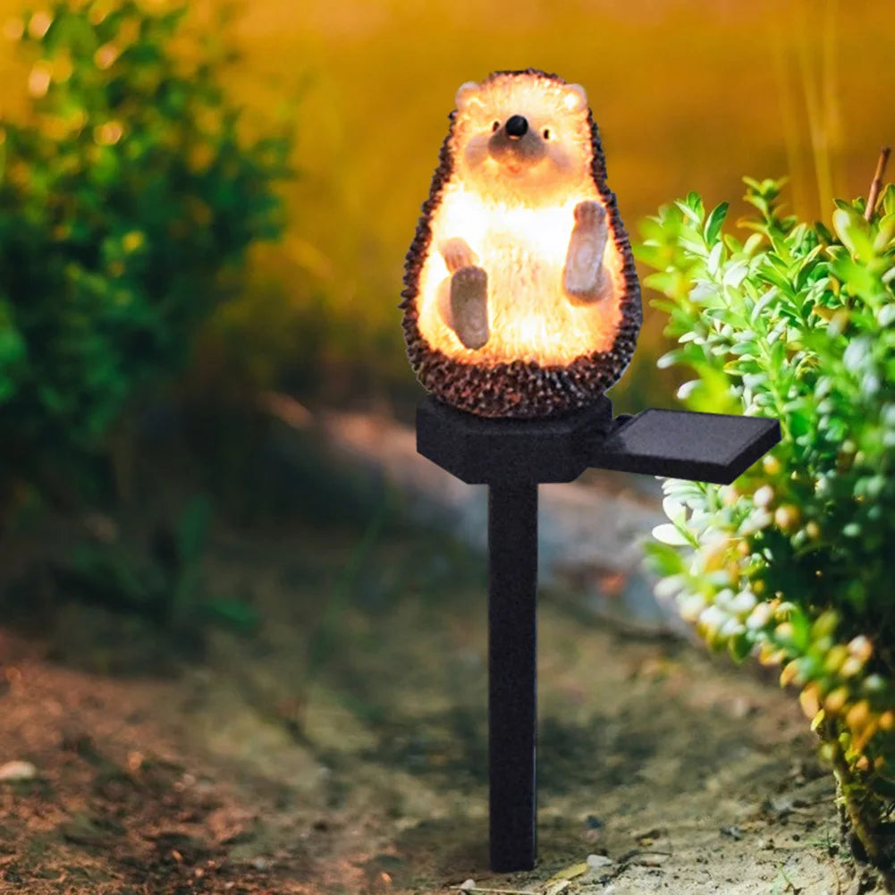 GlowHedgehog – Solar Egel Tuinlamp – Schattige LED Decoratie voor Buiten