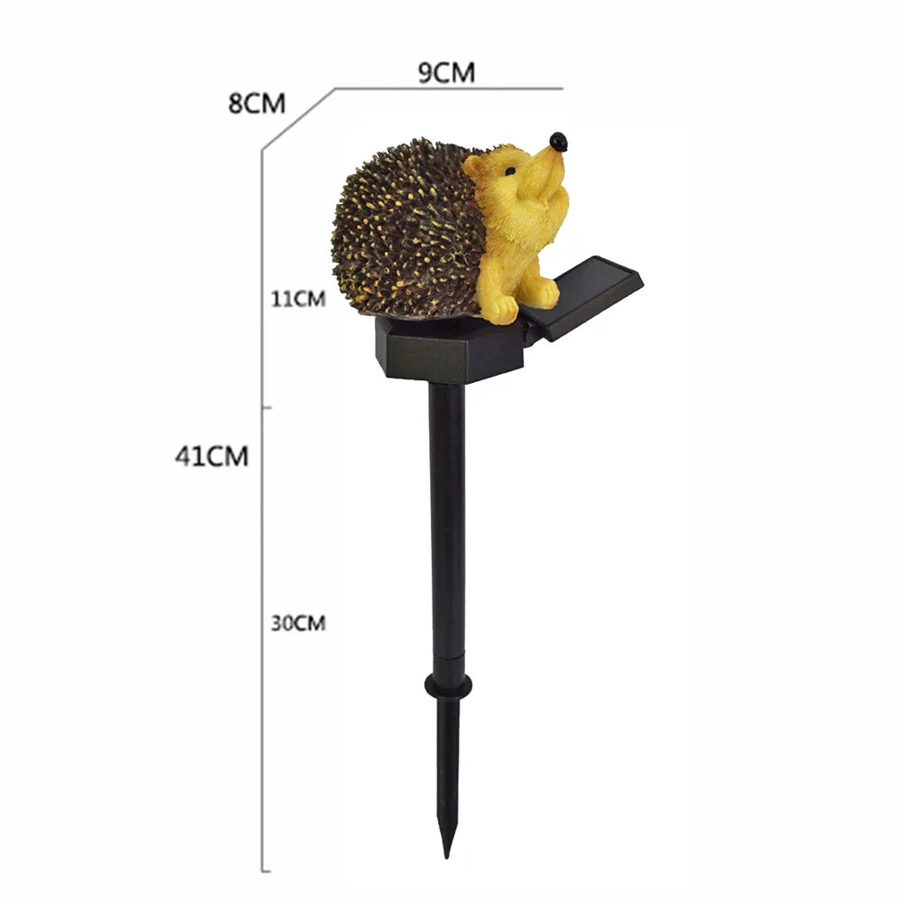 GlowHedgehog – Solar Egel Tuinlamp – Schattige LED Decoratie voor Buiten