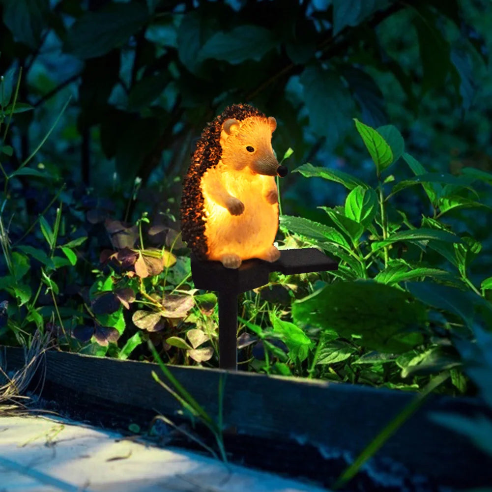 GlowHedgehog – Solar Egel Tuinlamp – Schattige LED Decoratie voor Buiten