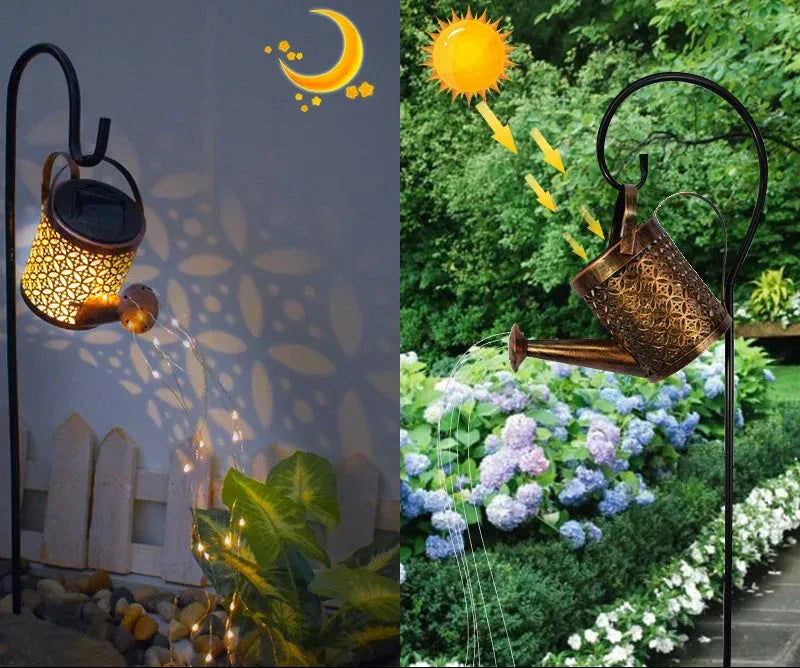 SolarGlow - Waterdichte LED Tuinlamp met Decoratief Design – Perfect voor Buiten & Tuin