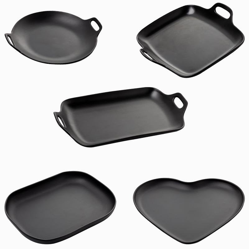 Boerenstijl Melamine Dinerservies Trays Set met Handvatten