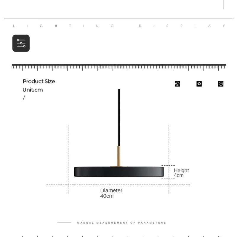 StaalStraling - UFO Metalen LED Hanglamp