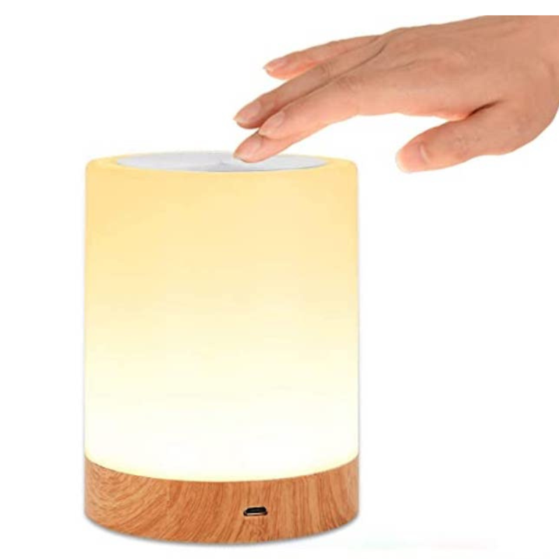 Night Light - Touch Lamp voor Slaapkamers en Woonkamer met Oplaadbare Batterij