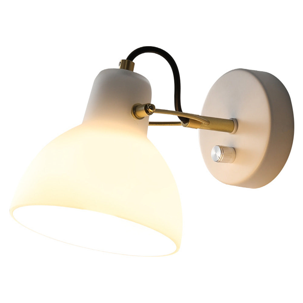 Minimalistische Eenvoudige Witte Glazen Wandlamp