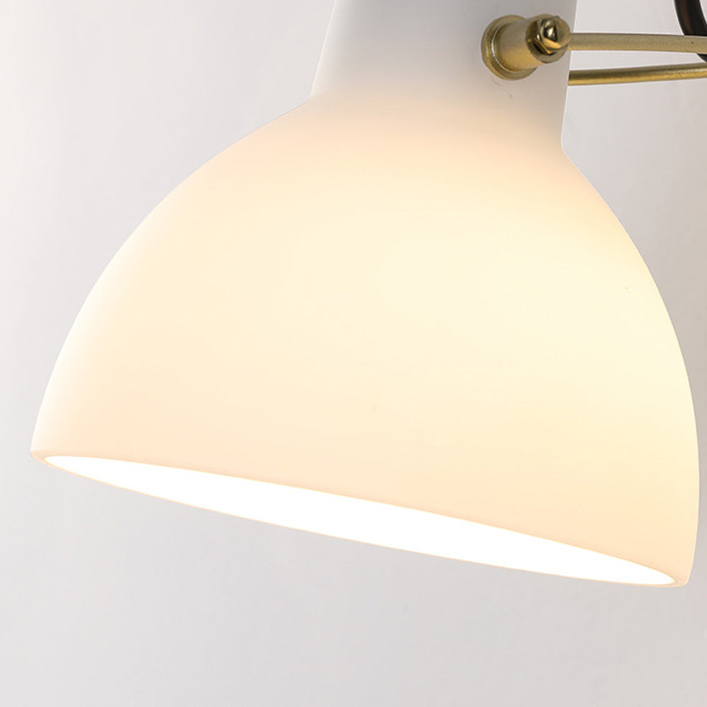 Minimalistische Eenvoudige Witte Glazen Wandlamp