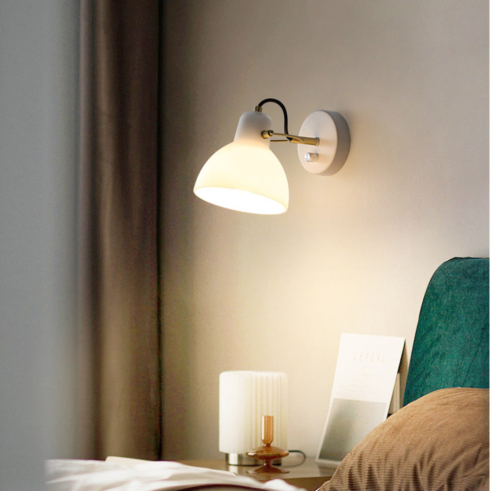 Minimalistische Eenvoudige Witte Glazen Wandlamp