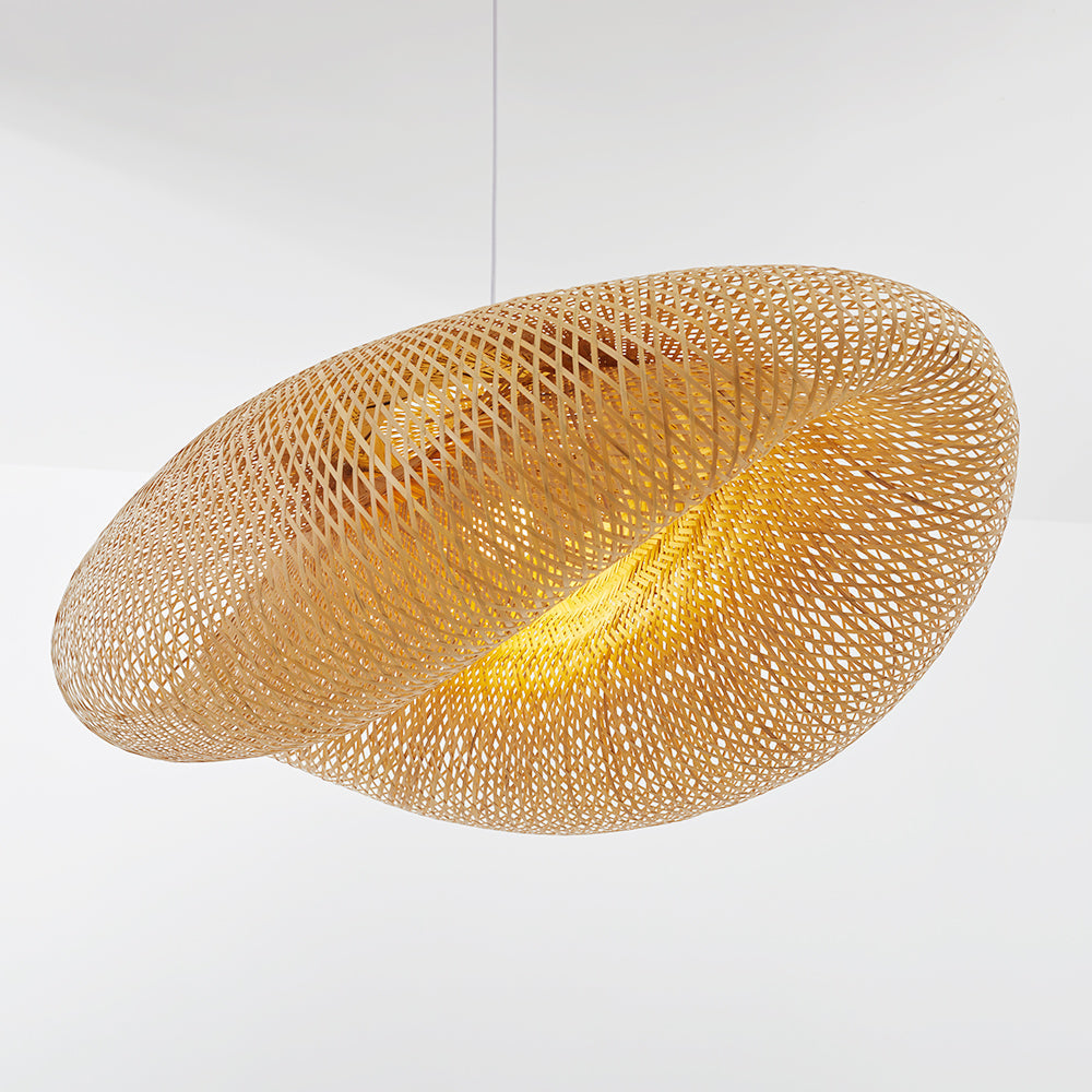 ZenBamboo LED Hanglamp Bollen van Bamboe voor Slaapkamer