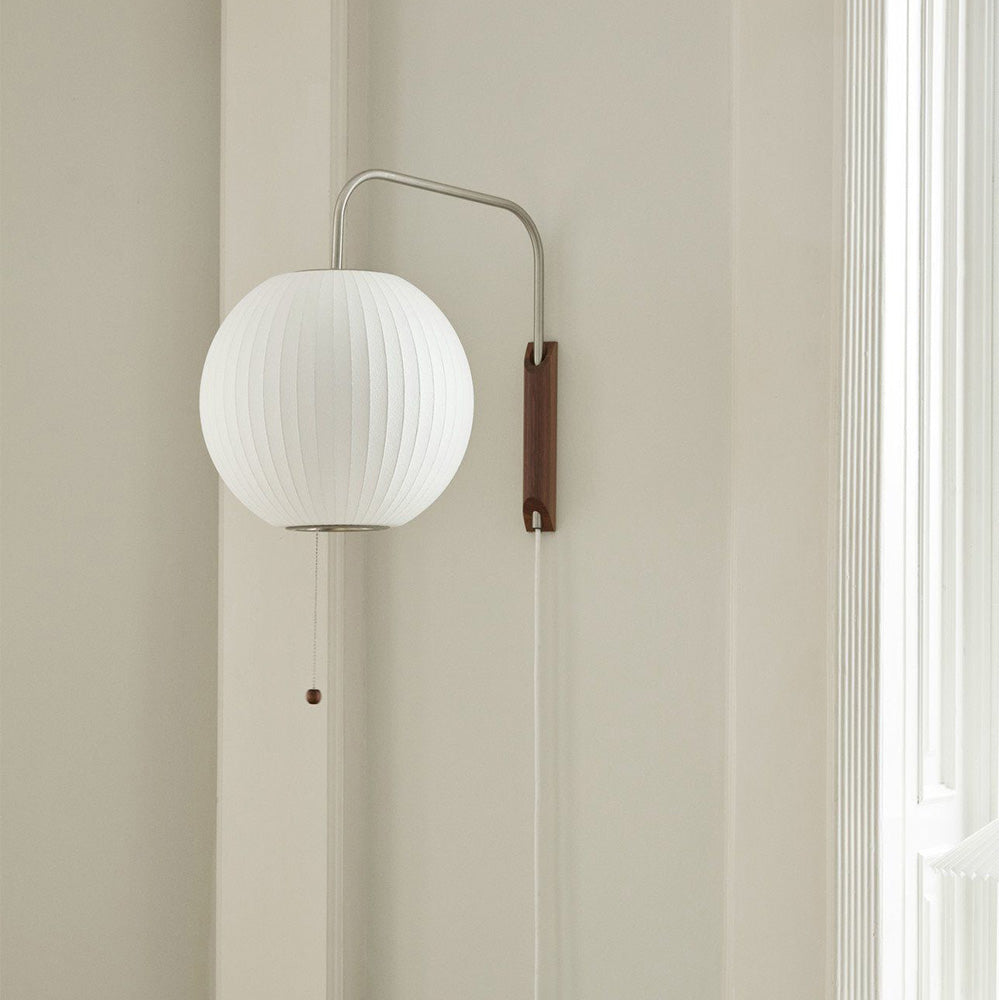 Bauhaus Witte Zijde Wandlamp