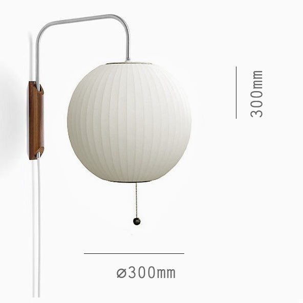 Bauhaus Witte Zijde Wandlamp