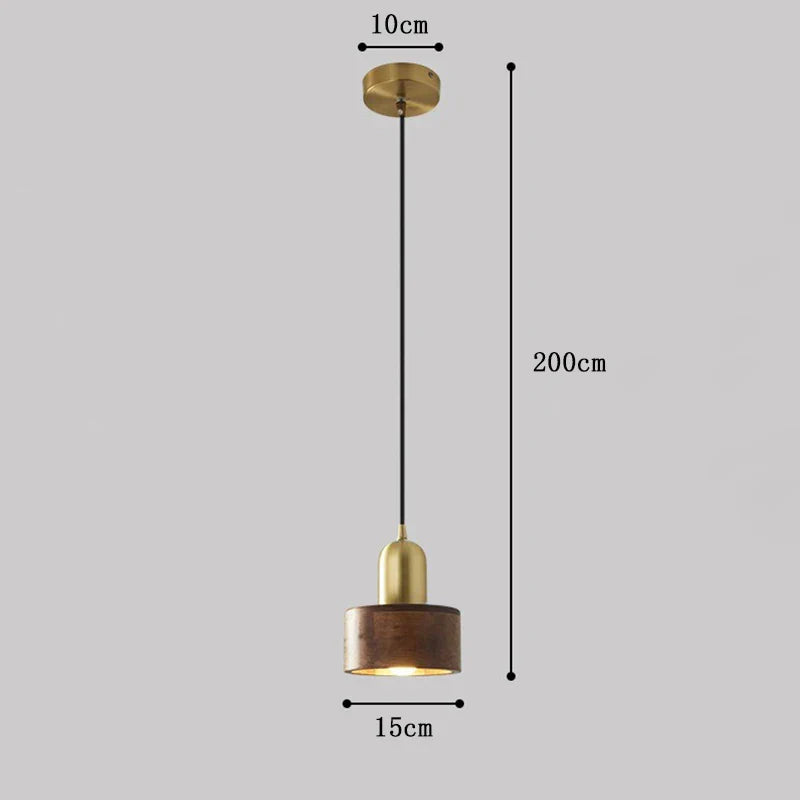 OakEcho - Eiken Houten Hanglamp