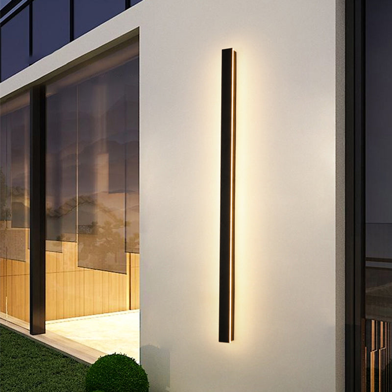 Zenith - Moderne Design LED Wandlampen Zwart Metaal voor Tuin en Hal