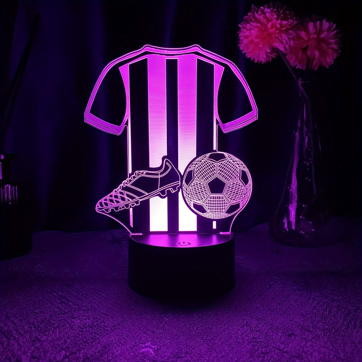 SportLamp - 3D LED Nachtlampje voor Voetbalfans